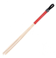 8-line rattan whip Red