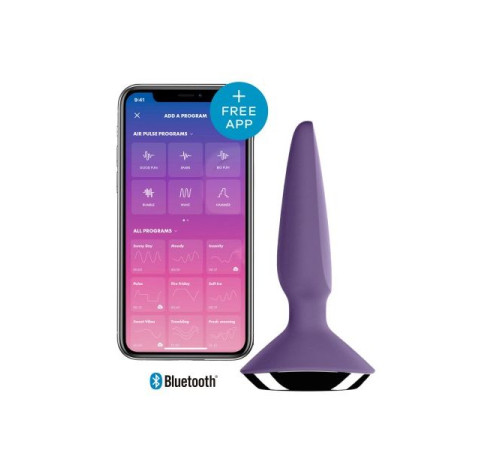 Ilicious 1 Satisfyer connected фиолетовая особиста пробка