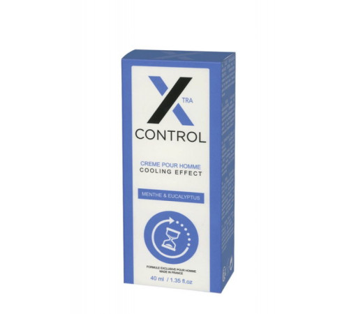 Крем пролонгирующий X-control cool cream for man, 40мл