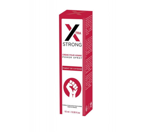 Стимулирующий спрей X-strong penis power spray, 15мл