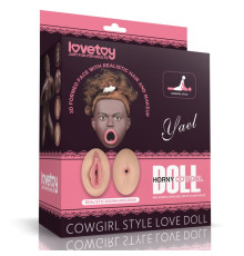 Кукла для любви в стиле пастушки Cowgirl Style Love Doll Black