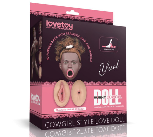 Кукла для любви в стиле пастушки Cowgirl Style Love Doll Black