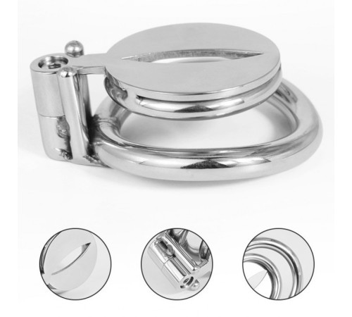 new pattern stainless steel chastity device cock cage NEW-189