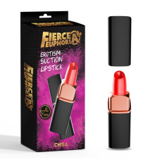 Посасывающий вибратор под видом губной помады Erotism Suction Lipstick