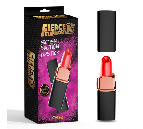 Посасывающий вибратор под видом губной помады Erotism Suction Lipstick