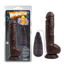 Масажер коричневый Rubicon Vibrating Max Dick