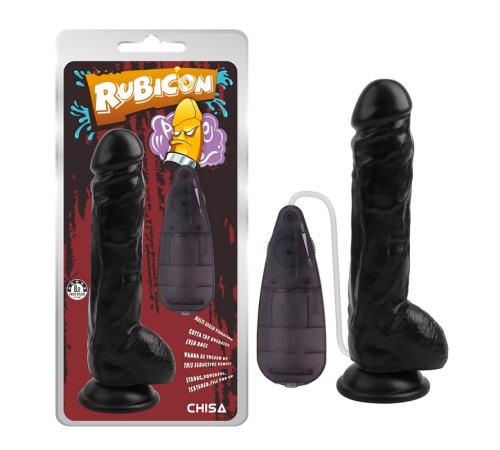 Масажер черный Rubicon Vibrating Max Dick