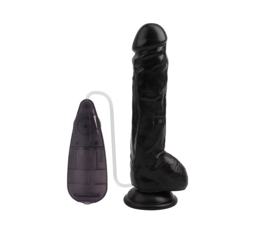 Масажер черный Rubicon Vibrating Max Dick