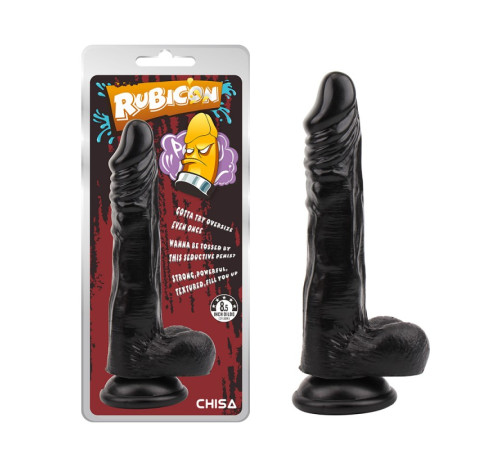 Фаллоимитатор черный Rubicon Bronco Rider Dildo