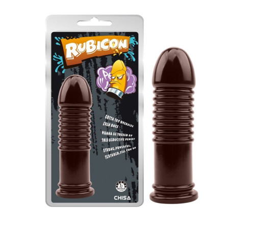 Большой коричневый дилдо для фистинга Rubicon Backdoor Buddy