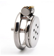 Stainless Steel Male Chastity Device ZA399-R