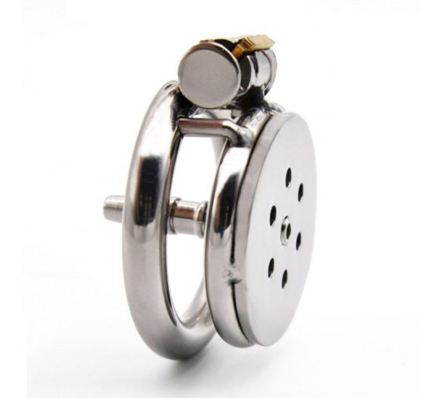 Stainless Steel Male Chastity Device ZA399-R