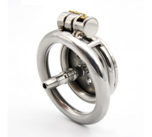 Stainless Steel Male Chastity Device ZA399-R