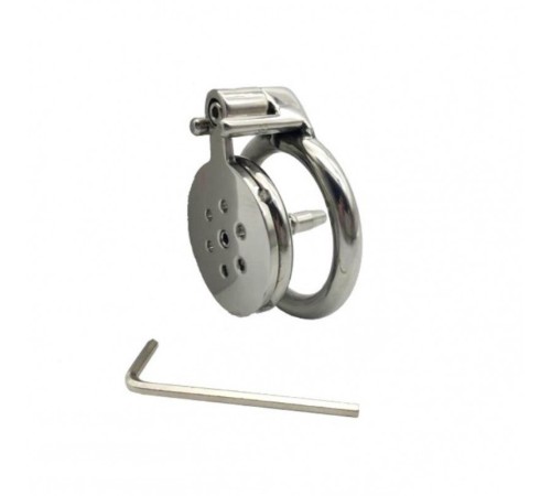 Stainless Steel Male Chastity Device / Stainless Steel Catheter Chastity Cage ZQ230