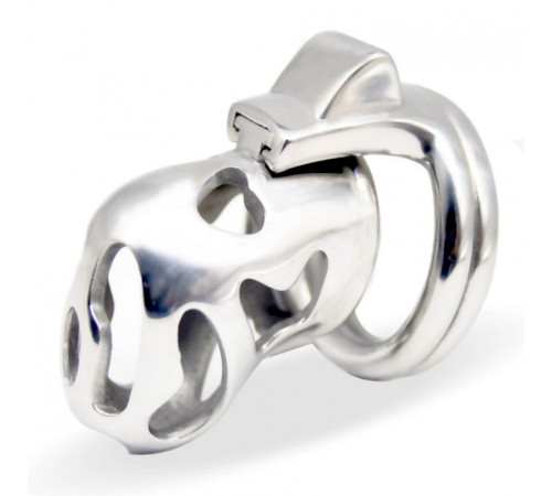 Stainless Steel Male Chastity Device / Stainless Steel Chastity Cage ZQ226-Steel