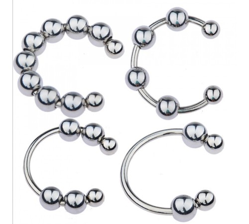 Horseshoe Cockring Ball Detachable