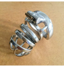 Stainless Steel Male Chastity Device / Stainless Steel Chastity Cage ZS042