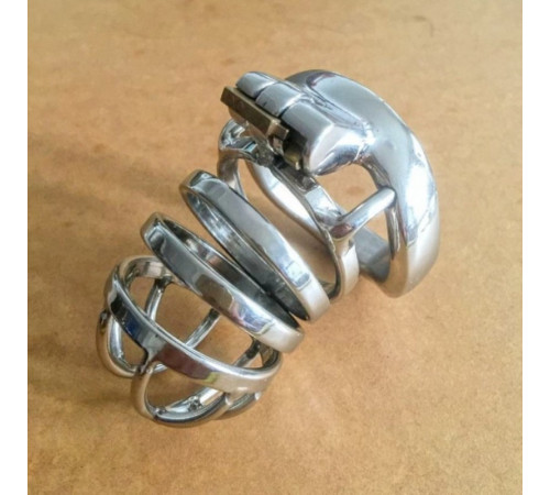 Stainless Steel Male Chastity Device / Stainless Steel Chastity Cage ZS042