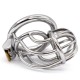 new pattern stainless steel chastity device cock cage NEW-188