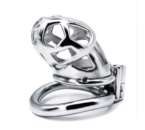 new pattern stainless steel chastity device cock cage NEW-187