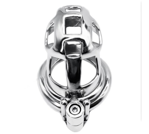 new pattern stainless steel chastity device cock cage NEW-187