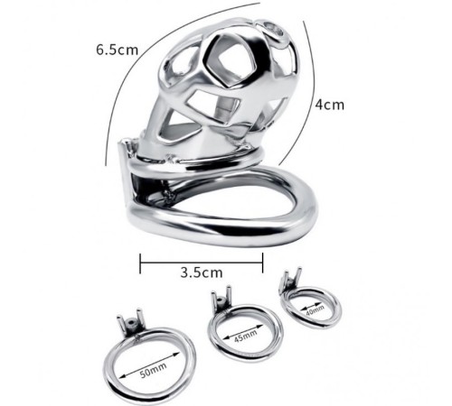 new pattern stainless steel chastity device cock cage NEW-187