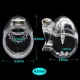 2020 Egg Shape Fully Restraint Male Chastity Devices With Thorn Ring Medium