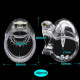 2020 Egg Shape Fully Restraint Male Chastity Devices With Thorn Ring Large