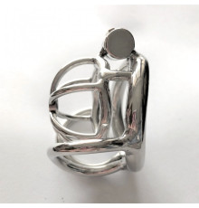 Latest stainless steel chastity device ZS123