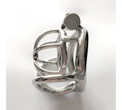 Latest stainless steel chastity device ZS123