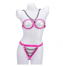 erotic perspective bra triangle bikini