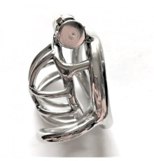 Latest stainless steel chastity device ZS126