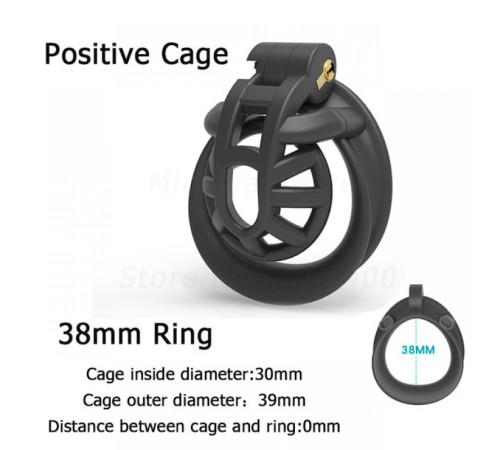 Легкий и стильный мужской пояс  Double-Arc Cuff Penis Ring Z