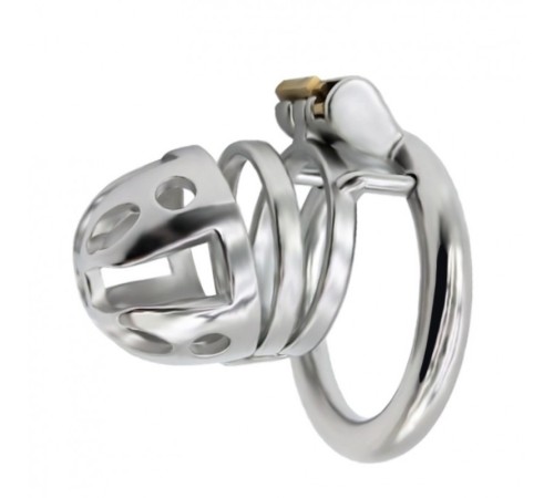 new stainless steel chastity cage NEW-114