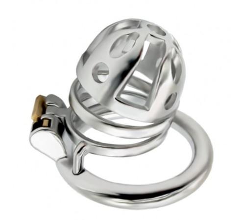 new stainless steel chastity cage NEW-114