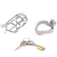 new stainless steel chastity cage NEW-104