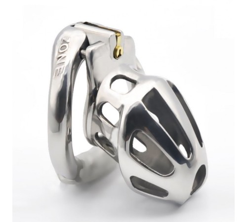 stainless steel latest standard model chastity device ZA888-STEEL