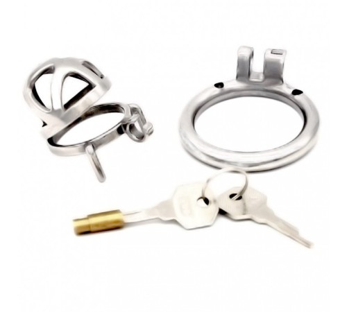 new stainless steel chastity cage NEW-105