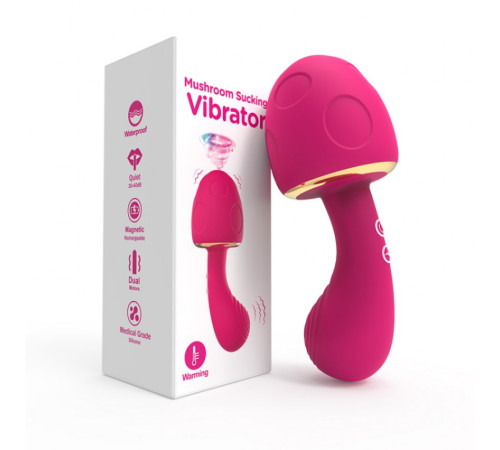 Посасывающий вибратор Mushroom Sucking Vibrator