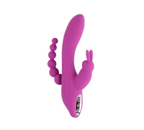 Масажер тройной Desire Luxury Rabbit Vibrator Triple Pleasure