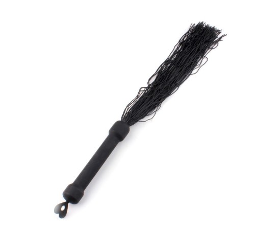 Black Silicone Sensual Whip