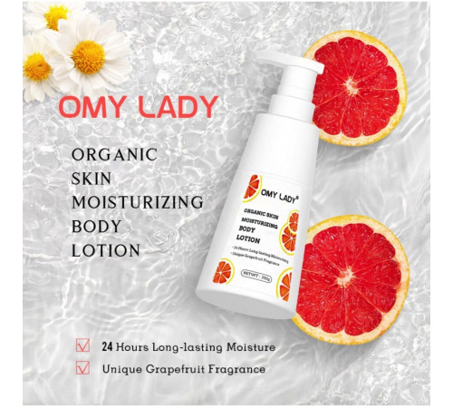 Увлажняющий лосьон для лица и тела Omy Lady Body Lotion, 200мл