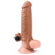 Удлиняющая вибронасадка на пенис Pleasure X Tender Vibrating Penis Sleeve Brown