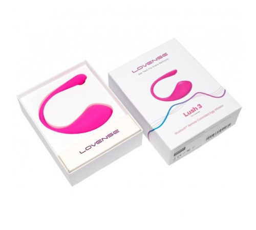 LOVENSE LUSH 3 REMOTE- CONTROLLED EGG VIBRATOR