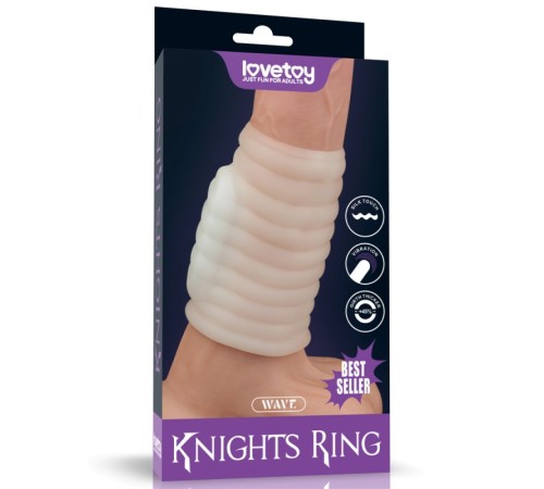 Насадка на пенис Vibrating Wave Knights Ring