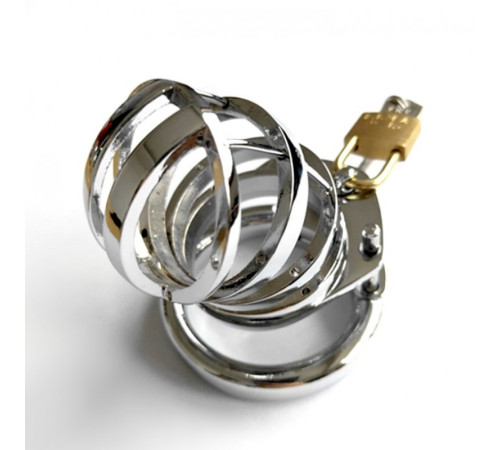 Newly Designed Metal Male Chastity Device Cage Small Standard