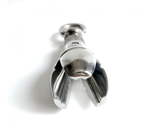 Stainless Steel Anal Lock Expanding & Locking Butt Plug