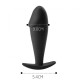 Silicone Glans Anal Plug / Silicone Butt Plug