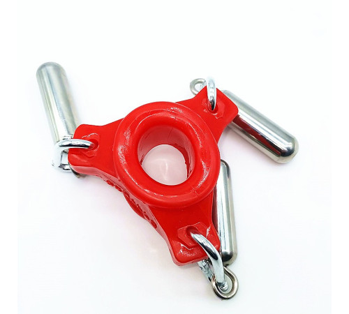 SLUNG stretchy silicone weighted ballstretcher OXBALLS Red