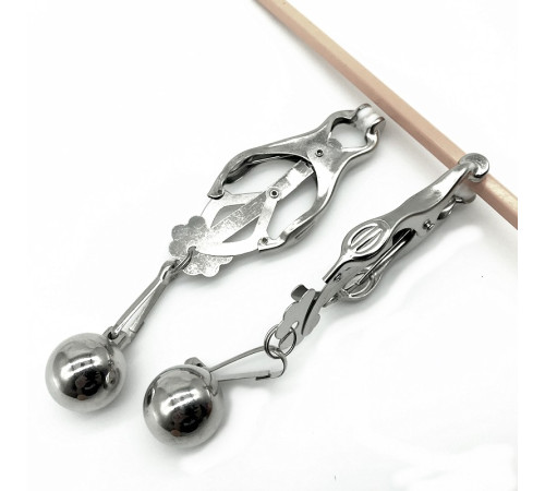 Japanese Nipple Clamp Small Metal Ball